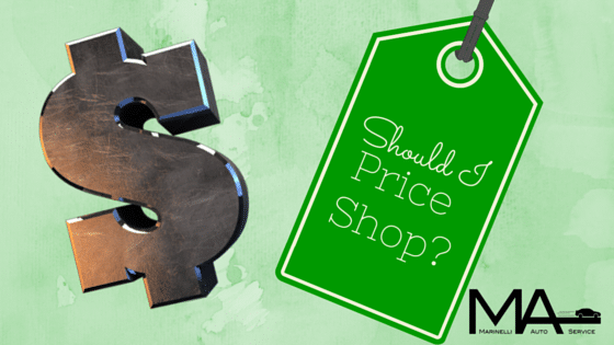 Should I “Price-Shop” to Find an Auto Repair Shop?