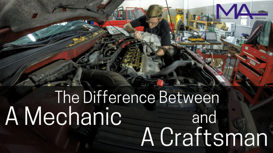 The Difference Between a Mechanic and a Craftsman