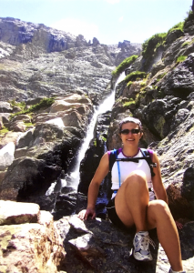 Hiking in the Colorado Rockies in 2007