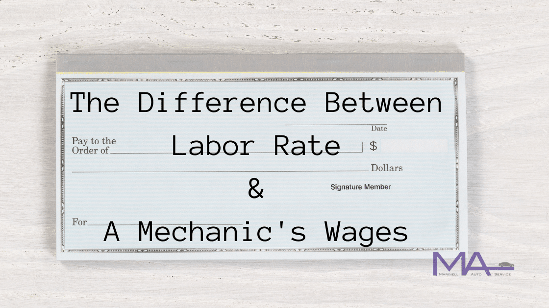 The Difference Between Labor Rate & A Mechanic's Wages
